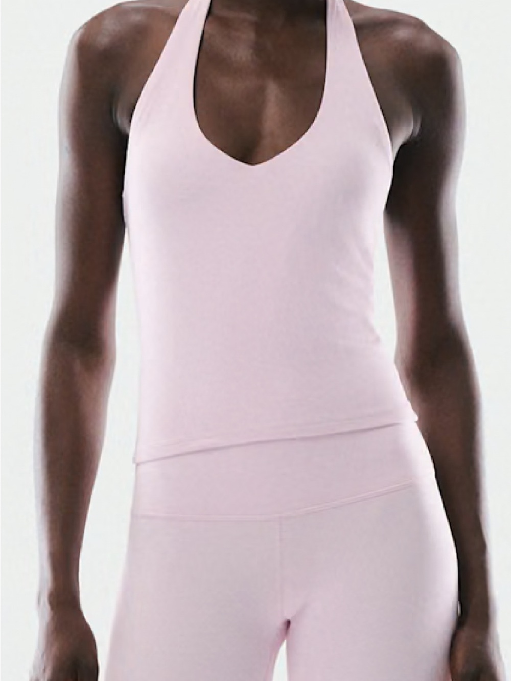 Aritzia Light Pink Halter Tank Top - Women Intimates & Sleepwear